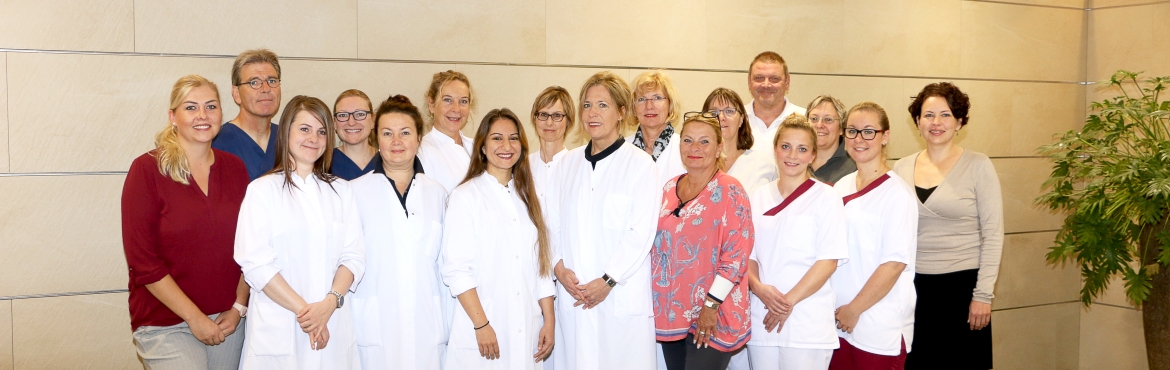 Das Team der Klinik für Schmerztherapie und Palliativmedizin