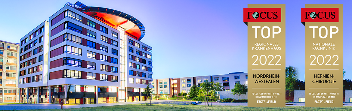 Focus würdigt zum dritten Mal hohe Behandlungsqualität im Rhein-Maas Klinikum