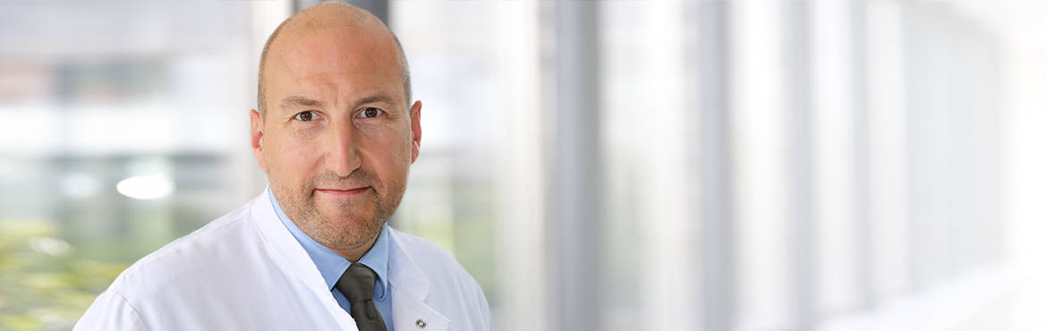 Udo Sausen, Chefarzt der Zentrale Notaufnahme und Aufnahmestation
