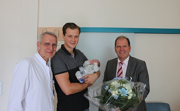 erstes Baby im Rhein-Maas Klinikum